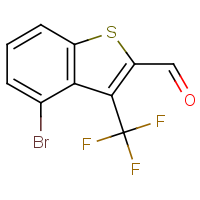 CAS:2169644-07-7 | PC502492 | 4-Bromo-3-(trifluoromethyl)benzo[b]thiophene-2-carboxaldehyde