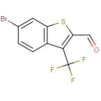 CAS:2166684-08-6 | PC502506 | 6-Bromo-3-(trifluoromethyl)benzo[b]thiophene-2-carboxaldehyde