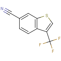CAS: | PC502530 | 3-(Trifluoromethyl)benzo[b]thiophene-6-carbonitrile