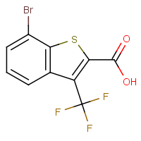 CAS: | PC502561 | 7-Bromo-3-(trifluoromethyl)benzo[b]thiophene-2-carboxylic acid