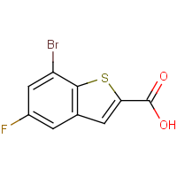CAS: | PC502564 | 7-Bromo-5-fluorobenzo[b]thiophene-2-carboxylic acid