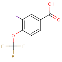 CAS: 1110709-70-0 | PC502616 | 3-Iodo-4-(trifluoromethoxy)benzoic acid