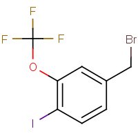CAS: 2166985-32-4 | PC502624 | 4-Iodo-3-(trifluoromethoxy)benzyl bromide