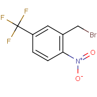 CAS: 133605-28-4 | PC502649 | 2-(Bromomethyl)-1-nitro-4-(trifluoromethyl)benzene