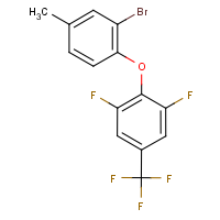 CAS:2244084-91-9 | PC502766 | 2-Bromo-4-methylphenyl 2,6-difluoro-4-(trifluoromethyl)phenyl ether