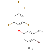 CAS:2244087-32-7 | PC502768 | 4-Bromo-3,5-dimethylphenyl 2,6-difluoro-4-(trifluoromethyl)phenyl ether