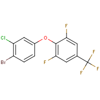CAS:2244088-67-1 | PC502769 | 4-Bromo-3-chlorophenyl 2,6-difluoro-4-(trifluoromethyl)phenyl ether
