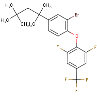 CAS:2244087-60-1 | PC502770 | 2-Bromo-4-(2,4,4-trimethylpentan-2-yl)phenyl 2,6-difluoro-4-(trifluoromethyl)phenyl ether