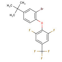 CAS:2244088-20-6 | PC502775 | 2-Bromo-4-(tert-butyl)phenyl 2,6-difluoro-4-(trifluoromethyl)phenyl ether