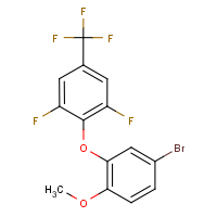 CAS: 2244083-07-4 | PC502781 | 5-Bromo-2-methoxyphenyl 2,6-difluoro-4-(trifluoromethyl)phenyl ether