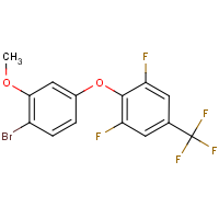 CAS:2244086-35-7 | PC502782 | 4-Bromo-3-methoxyphenyl 2,6-difluoro-4-(trifluoromethyl)phenyl ether