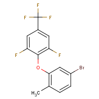 CAS:2244086-39-1 | PC502785 | 5-Bromo-2-methylphenyl 2,6-difluoro-4-(trifluoromethyl)phenyl ether