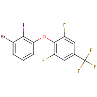 CAS:2244088-68-2 | PC502788 | 3-Bromo-2-iodophenyl 2,6-difluoro-4-(trifluoromethyl)phenyl ether