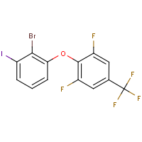 CAS:2244088-26-2 | PC502790 | 2-Bromo-3-iodophenyl 2,6-difluoro-4-(trifluoromethyl)phenyl ether