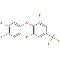 CAS:2244087-65-6 | PC502796 | 3-Bromo-4-iodophenyl 2,6-difluoro-4-(trifluoromethyl)phenyl ether
