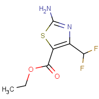 CAS:1631960-98-9 | PC50280 | Ethyl 2-amino-4-(difluoromethyl)-1,3-thiazole-5-carboxylate