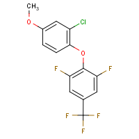 CAS:2244084-86-2 | PC502823 | 2-Chloro-4-methoxyphenyl 2,6-difluoro-4-(trifluoromethyl)phenyl ether