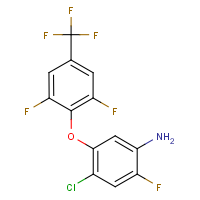 CAS:2244086-77-7 | PC502843 | 5-Amino-2-chloro-4-fluorophenyl 2,6-difluoro-4-(trifluoromethyl)phenyl ether