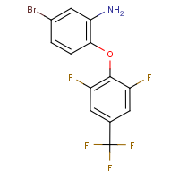 CAS:2244086-80-2 | PC502850 | 2-Amino-4-bromophenyl 2,6-difluoro-4-(trifluoromethyl)phenyl ether
