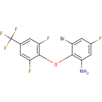 CAS:2244083-60-9 | PC502853 | 2-Amino-6-bromo-4-fluorophenyl 2,6-difluoro-4-(trifluoromethyl)phenyl ether