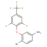 CAS:2244085-49-0 | PC502856 | 5-Amino-2-bromophenyl 2,6-difluoro-4-(trifluoromethyl)phenyl ether