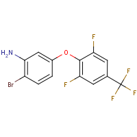 CAS:2244088-52-4 | PC502857 | 3-Amino-4-bromophenyl 2,6-difluoro-4-(trifluoromethyl)phenyl ether
