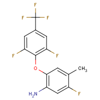 CAS:2244087-74-7 | PC502864 | 2-Amino-4-fluoro-5-methylphenyl 2,6-difluoro-4-(trifluoromethyl)phenyl ether