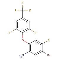 CAS: 2244088-78-4 | PC502869 | 2-Amino-4-bromo-5-fluorophenyl 2,6-difluoro-4-(trifluoromethyl)phenyl ether