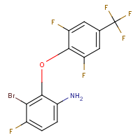 CAS: 2244083-74-5 | PC502870 | 6-Amino-2-bromo-3-fluorophenyl 2,6-difluoro-4-(trifluoromethyl)phenyl ether