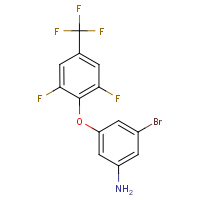CAS:2244085-51-4 | PC502873 | 3-Amino-5-bromophenyl 2,6-difluoro-4-(trifluoromethyl)phenyl ether