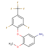 CAS:2244084-03-3 | PC502874 | 5-Amino-2-methoxyphenyl 2,6-difluoro-4-(trifluoromethyl)phenyl ether
