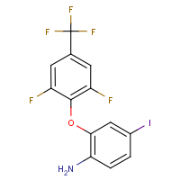 CAS:2244083-64-3 | PC502877 | 2-Amino-5-iodophenyl 2,6-difluoro-4-(trifluoromethyl)phenyl ether