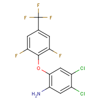 CAS:2244085-40-1 | PC502878 | 2-Amino-4,5-dichlorophenyl 2,6-difluoro-4-(trifluoromethyl)phenyl ether