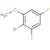 CAS: 2385667-00-3 | PC502911 | 2-Bromo-5-fluoro-3-iodoanisole