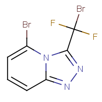 CAS: | PC502922 | 5-Bromo-3-(bromodifluoromethyl)-[1,2,4]triazolo[4,3-a]pyridine