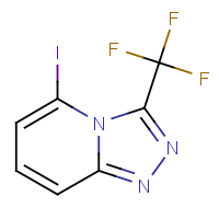 CAS: | PC502938 | 5-Iodo-3-(trifluoromethyl)-[1,2,4]triazolo[4,3-a]pyridine