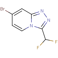 CAS: 2331325-26-7 | PC502948 | 7-Bromo-3-(difluoromethyl)-[1,2,4]triazolo[4,3-a]pyridine