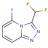 CAS: | PC502949 | 3-(Difluoromethyl)-5-iodo-[1,2,4]triazolo[4,3-a]pyridine