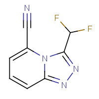 CAS: | PC502951 | 3-(Difluoromethyl)-[1,2,4]triazolo[4,3-a]pyridine-5-carbonitrile