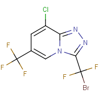 CAS:1823188-41-5 | PC502954 | 3-(Bromodifluoromethyl)-8-chloro-6-(trifluoromethyl)-[1,2,4]triazolo[4,3-a]pyridine