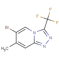 CAS: | PC502956 | 6-Bromo-7-methyl-3-(trifluoromethyl)-[1,2,4]triazolo[4,3-a]pyridine
