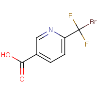 CAS:1989659-84-8 | PC502968 | 6-(Bromodifluoromethyl)pyridine-3-carboxylic acid