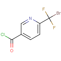 CAS: | PC502975 | 6-(Bromodifluoromethyl)pyridine-3-carbonyl chloride
