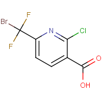 CAS:  | PC502976 | 6-(Bromodifluoromethyl)-2-chloropyridine-3-carboxylic acid