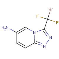 CAS:  | PC502984 | 6-Amino-3-(bromodifluoromethyl)[1,2,4]triazolo[4,3-a]pyridine