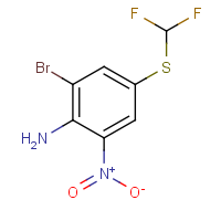 CAS: | PC50300 | 4-[(Difluoromethyl)thio]-2-bromo-6-nitroaniline
