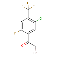 CAS: | PC503027 | 5-Chloro-2-fluoro-4-(trifluoromethyl)phenacyl bromide