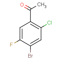 CAS:1435805-96-1 | PC503031 | 1-(4-Bromo-2-chloro-5-fluorophenyl)ethanone