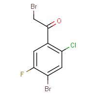 CAS:1804382-40-8 | PC503032 | 4-Bromo-2-chloro-5-fluorophenacyl bromide