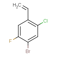 CAS:  | PC503033 | 4-Bromo-2-chloro-5-fluorostyrene